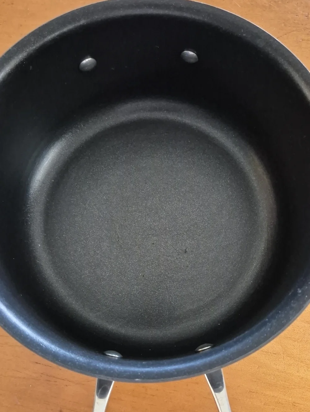 All-Clad Hard Anodized Non Stick 3qt Saute Pan with Glass Lid
